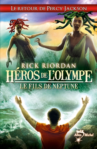 Couverture de Héros de l'Olympe - tome 2 : Le Fils de Neptune