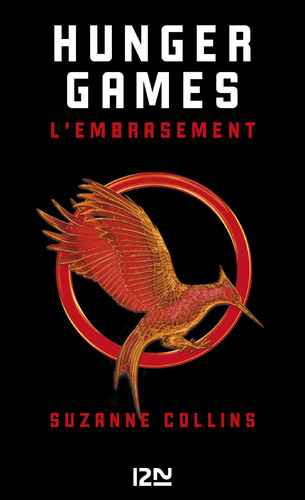 Couverture de Hunger Games - tome 02 : L'embrasement