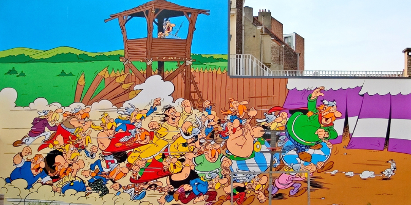 Couverture de Astérix et Obélix ont 65 ans