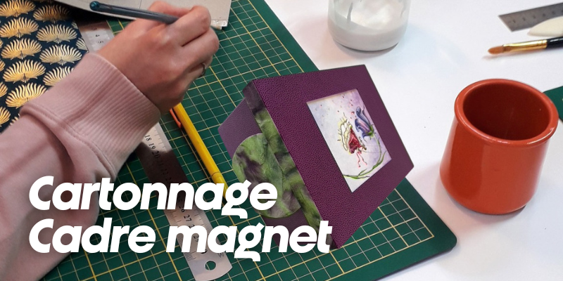 Couverture de Cartonnage : Cadre magnet